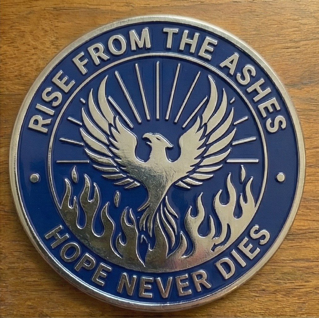 The "United Against Fascism" Challenge Coin (First Edition – Pre-order)